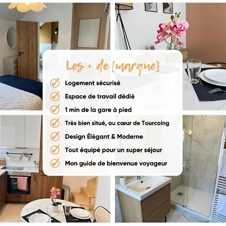 Luxueux Proche Gare Et Centre Apartment Tourcoing